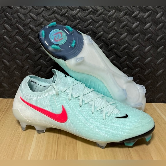 Nike Phantom GX 2 Elite FG Mint Foam Soccer Cleats FJ2559-300 Mens Size 13